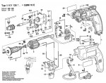 Bosch 0 601 135 703 Gbm 10 E Drill 230 V / Eu Spare Parts